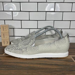 Franco Sarto Boston Womens Size 10 Shoes Multicolor Snake Print Comfort Flats